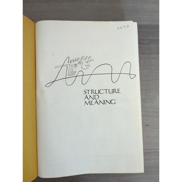 1976 Structure and Meaning: An Introduction to Literature by Anthony Dube HC - Picture 5 of 7